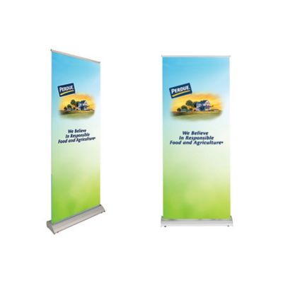 Deluxe Pro Retractor Single Banner Kit - 33.5 in.