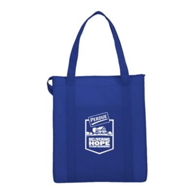 Hercules Insulated Grocery Tote - 15 in. x 13 in.- Delivering Hope