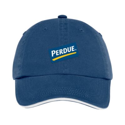 Port Authority Sandwich Bill Hat with Striped Closure