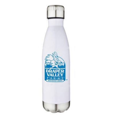 Double Wall Stainless Vacuum Water Bottle - 17 oz. - Draper Valley