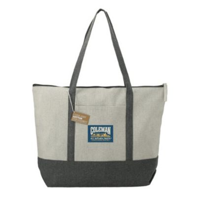 Repose Recycled Cotton Zippered Tote Bag