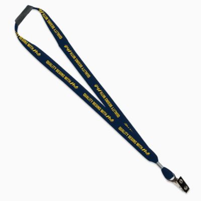 Nylon Web Material Lanyard - 0.75 in. - Quality Begins with Me