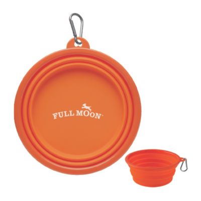 Silicone Collapsible Pet Dish - Full Moon