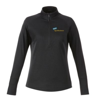 Ladies Crane Knit Half-Zip Pullover - Perdue AgriBusiness