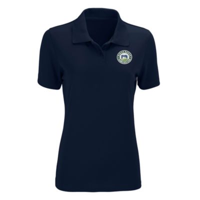 Ladies Vansport Omega Solid Mesh Tech Polo Shirt - Niman Ranch