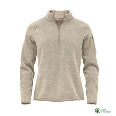 Ladies Stormtech Avalante Quarter Zip Pullover - Full Moon