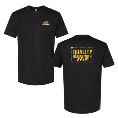 Next Level Cotton T-Shirt - Quality Begins With Me