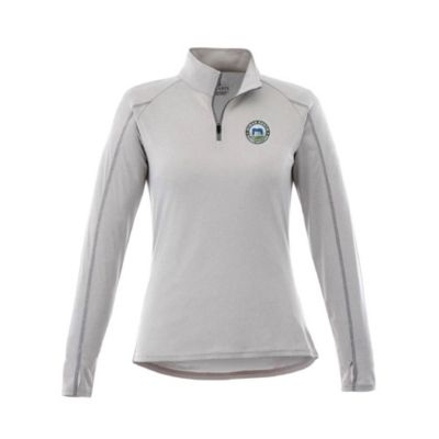 Ladies Taza Knit Quarter-Zip Pullover - Niman Ranch