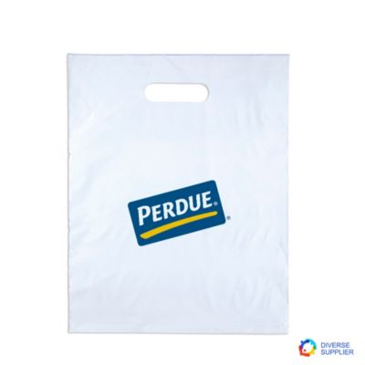 Full Color Die Cut Handle Bag - 12 in. x 15 in. (LowMin)