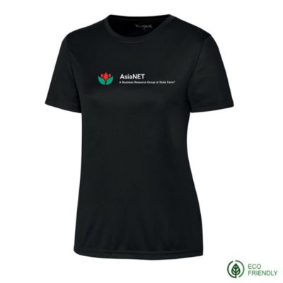 Ladies Clique Spin Eco Performance Jersey Short Sleeve T-Shirt - AsianNET