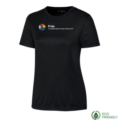 Ladies Clique Spin Eco Performance Jersey Short Sleeve T-Shirt - PRIDE