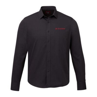 UNTUCKit Black Stone Wrinkle-Free Long Sleeve Shirt