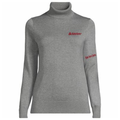 LE - Ladies Cotton Modal Long Sleeve Turtleneck Sweater - Claims