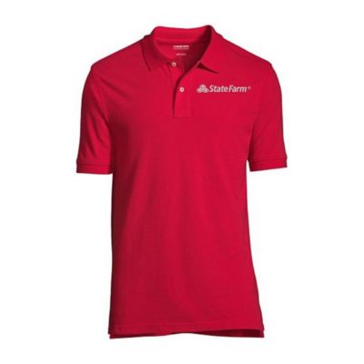 LE - Big and Tall Banded Short Sleeve Cotton Mesh Polo Shirt