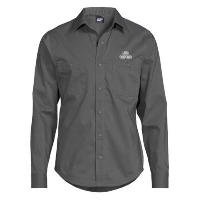 LE - Ripstop Long Sleeve Utility Work Shirt - Ovals