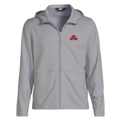 LE - Unisex Grid Tech Full Zip Hooded Jacket - Ovals