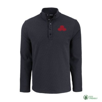 Cutter & Buck Hunts Point Eco Textured Fleece Recycled Snap Pullover