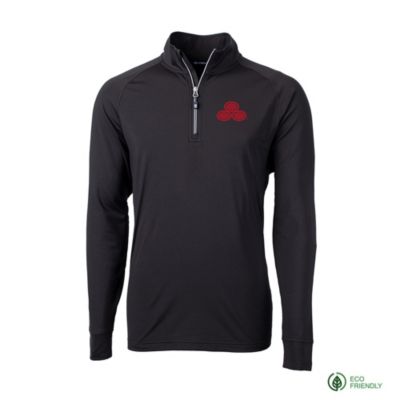 Cutter & Buck Adapt Eco Knit Stretch Recycled Half Zip Pullover