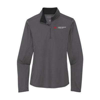 Ladies Port Authority Silk Touch Performance Quarter-Zip - Select Service Auto Repair