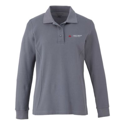 Ladies Palo Long Sleeve Cotton Pique Polo Shirt - Select Service Auto Repair