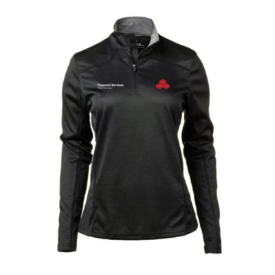 Ladies Cerrado Wicking Quarter Zip - Financial Services
