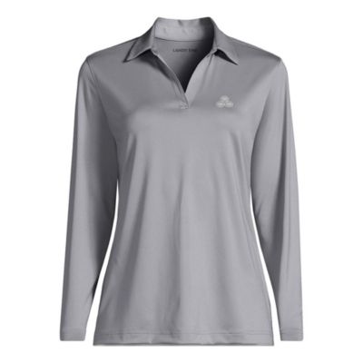 LE - Ladies Rapid Dry Long Sleeve Sport Collar Polo Shirt