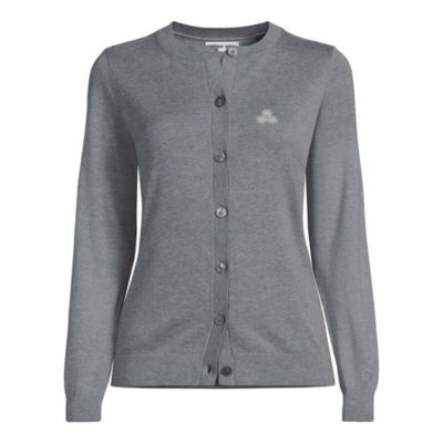 LE - Ladies Tall Cotton Modal Crew Neck Cardigan