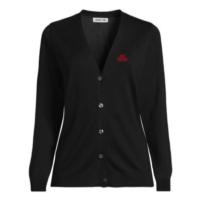 LE - Ladies Cotton Modal V-Neck Cardigan