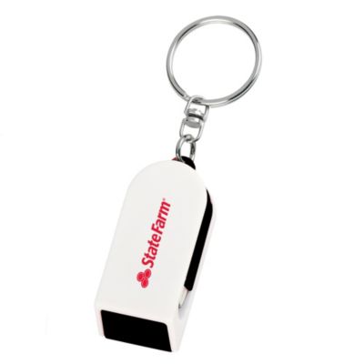 Phone Stand and Screen Cleaner Keychain (LowMin)