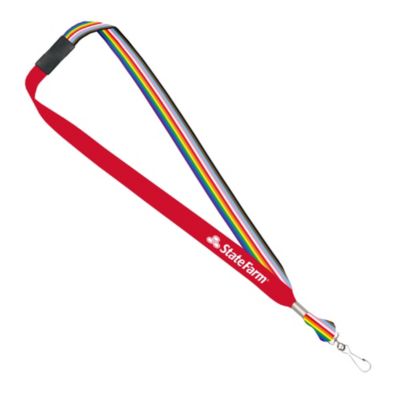 Heavy Weight Satin Lanyard - 34 in. - (1PC) - Pride