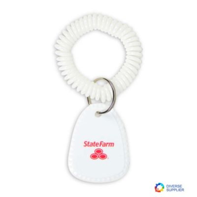 Coil Wrist Bracelet with Key Chain (LowMin)