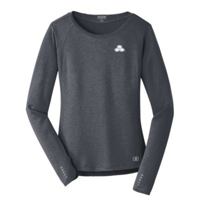 Ogio Ladies Long Sleeve Pulse Crew - Limited Availability (1PC)
