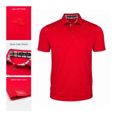 Red Pique Performance Polo Shirt (1PC)