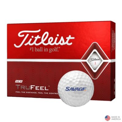 Titleist TruFeel Golf Balls - Dozen - Savage