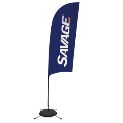 Double-Sided Razor Sail Sign Kit - 9 ft. - Savage