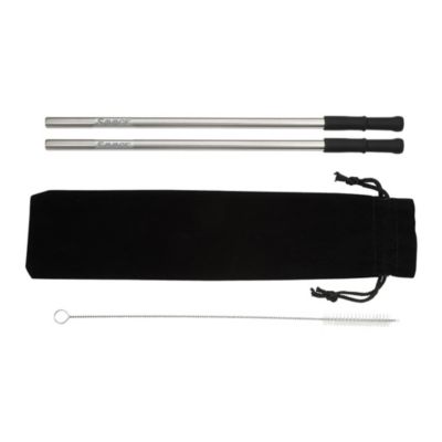 Reusable Stainless Steel Straw Set with Brush - Savage