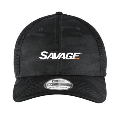 New Era Tonal Camo Stretch Tech Mesh Hat - Savage
