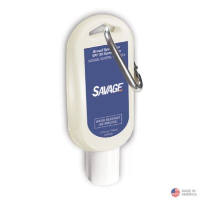 Natural Mineral SPF 30 Sunscreen Tottle - 1.5 oz. - Savage
