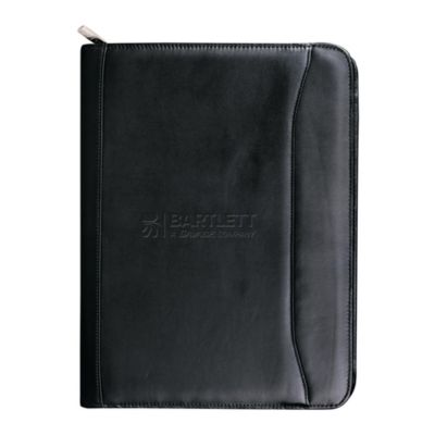 Millennium Leather Zippered Padfolio - Bartlett