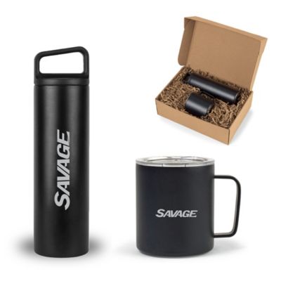 MiiR Wide Mouth Bottle and Camp Cup Gift Set - Savage