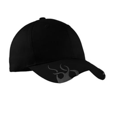 Port Authority Racing Hat with Flames