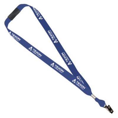 Heavy Weight Satin Lanyard - 1 in. x 34 in. - Texon