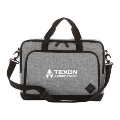 Graphite Computer Briefcase - 15 in. - Texon