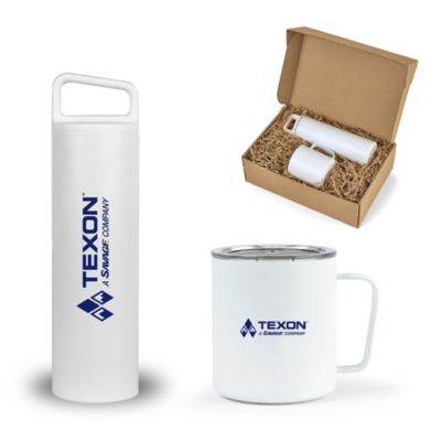 MiiR Wide Mouth Bottle and Camp Cup Gift Set - Texon