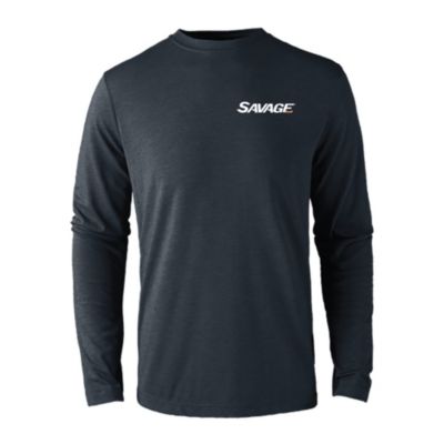 Long Sleeve Tri-Blend T-Shirt - Savage