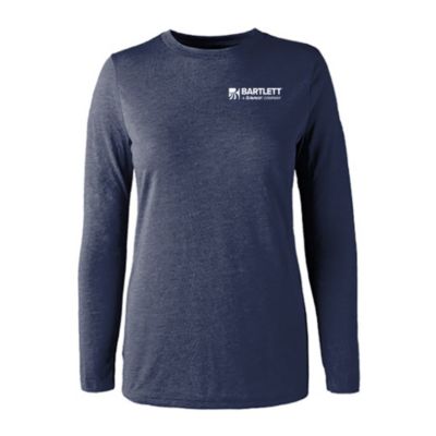 Ladies Long Sleeve Tri-Blend T-Shirt - Bartlett