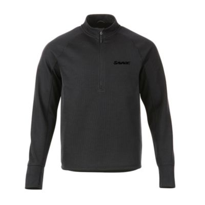 Crane Half Zip Knit Pullover - Savage