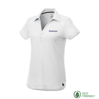 Ladies Amos Eco Short Sleeve Polo Shirt - Savage