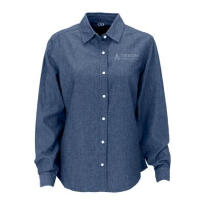 Ladies Hudson Denim Shirt - Texon