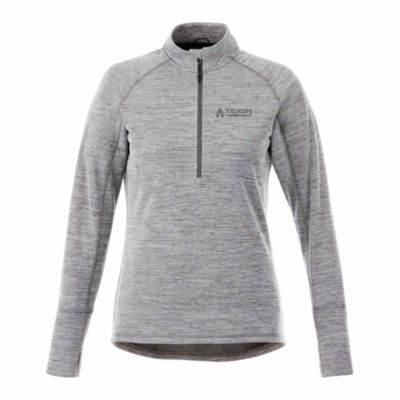 Ladies Crane Knit Half-Zip Pullover - Texon